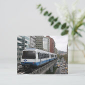 台北市離れ台北メトロLiuzhangli駅 ポストカード (スタンド正面)