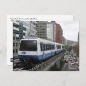台北市離れ台北メトロLiuzhangli駅 ポストカード (正面/裏面)