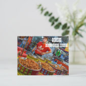 台北市Raohe Night Market ポストカード (スタンド正面)