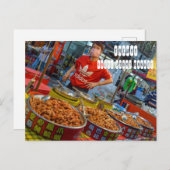 台北市Raohe Night Market ポストカード (正面/裏面)