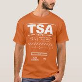 台北松山空港TSA Tシャツ (正面)