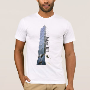 台北101の建物旅行記念品 Tシャツ