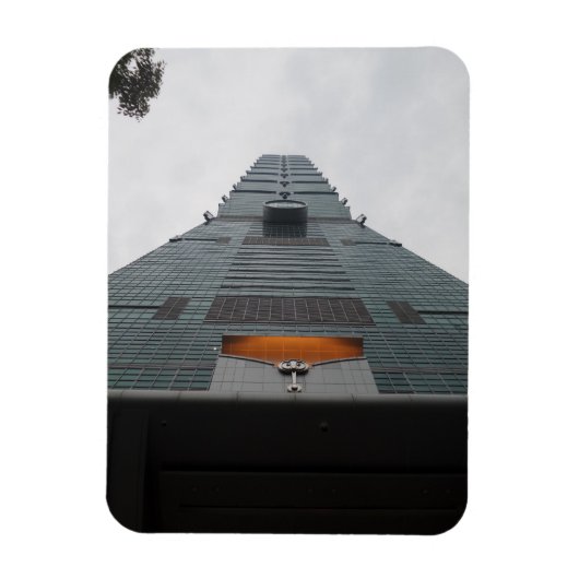 台北101台湾3"x4"マグネット マグネット (縦)