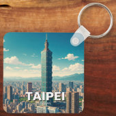 台北101台湾 キーホルダー (裏面)