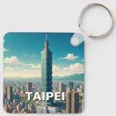 台北101台湾 キーホルダー (裏面)