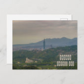 台北101年、台湾 ポストカード (正面/裏面)