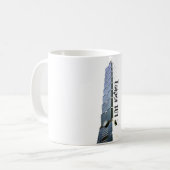 台北101建物旅行土産 コーヒーマグカップ (正面左)