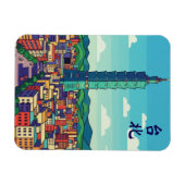 台北101 マグネット (横)