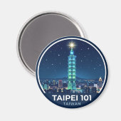 台北101 台湾 マグネット (正面/裏面)