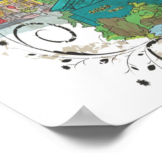 台北 ポスター (角)