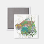 台北 マグネット (正面/裏面)
