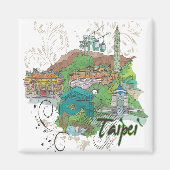 台北 マグネット (正面)