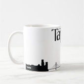 台北、台湾の陸標のギフトのマグ コーヒーマグカップ (左)