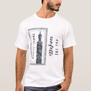 台北taiwan cute紙吹雪 tシャツ