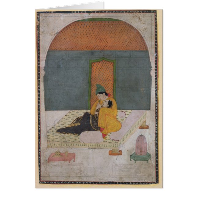 台地、Garhwal、c.1780-1800の恋人 (正面)