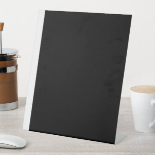 台座サイン|10x12プラスチックディスプレーボード 台座サイン