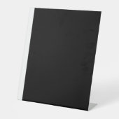 台座サイン|10x12プラスチックディスプレーボード 台座サイン (正面)