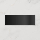 台形プロファイルカード スキニー名刺 (裏面)