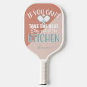 台所おもしろいから離れる ピックルボールラケット (裏面)