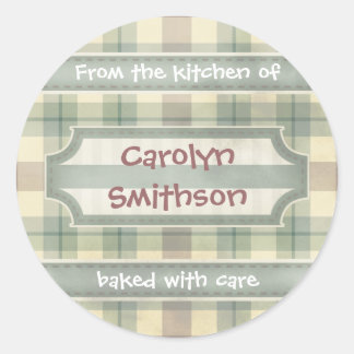 台所からの焼いた食品の ラウンドシール