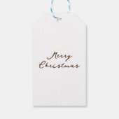 台所からクリスマスクッキーのプレゼント ギフトタグ (裏面)