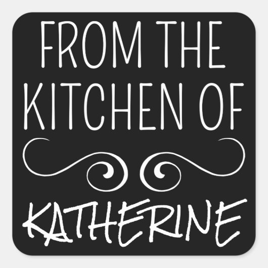 台所から スクエアシール (正面)