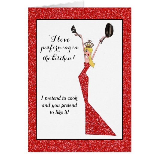 「台所で演奏するのが大好き！」 有名人ディバ (正面)