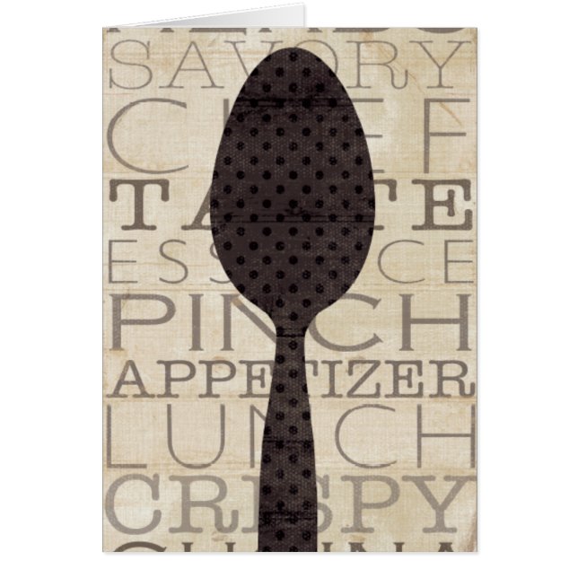 台所のための単語 (正面)