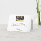 台所のアパラチア山脈のクリスマス シーズンカード (裏面)