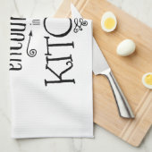 台所のダンス-タオル キッチンタオル (四つ折り)