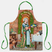 台所のベタニーの聖マルタ エプロン (正面)
