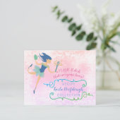 台所の妖精の魔法の料理・焼き物レシピカード ポストカード (スタンド正面)