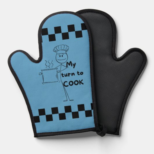 台所の手袋 鍋つかみ (正面/裏面)
