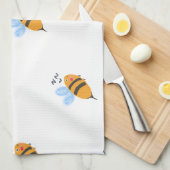 台所の春用タオル キッチンタオル (四つ折り)