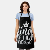 台所の王 エプロン (着用した状態)