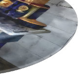 台所の石炭のストーブ カッティングボード (角)