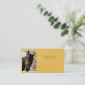 台所の窓から見ている奇妙な馬 名刺 (スタンド正面)