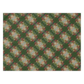 台所の窓のそばの鳥 テーブルクロス (正面(横))