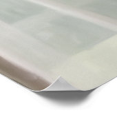 台所の窓の凝視 ポスター (角)