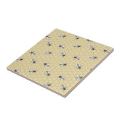 台所の陶器のタイルにハチ タイル (側面)