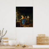 台所の風景 ポスター (キッチン)