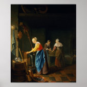 台所の風景 ポスター (正面)