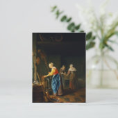 台所の風景 ポストカード (スタンド正面)