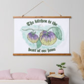 台所はハートだ 吊り下げ型タペストリー (寝室)