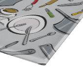 台所はパターンに用具を使います カッティングボード (角)