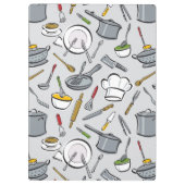 台所はパターンに用具を使います クリップボード (裏面)