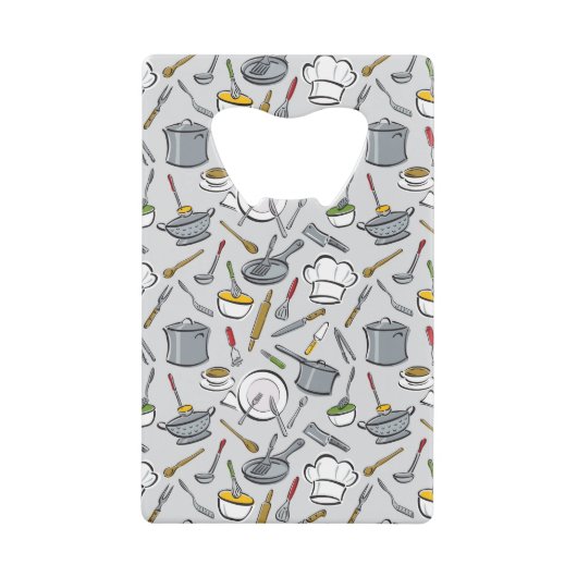 台所はパターンに用具を使います クレジットカード栓抜き (正面)