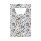 台所はパターンに用具を使います クレジットカード栓抜き (裏面)