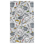 台所はパターンに用具を使います スモールペーパーバッグ (裏面)