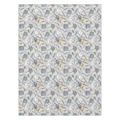 台所はパターンに用具を使います テーブルクロス (正面)